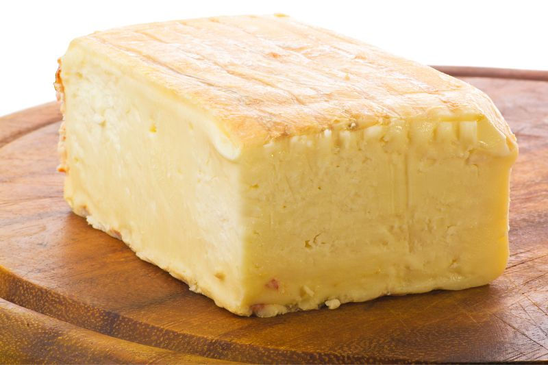 Taleggio - Typical cheese that can be found in traditional trattorias in Bergamo and its surroundings