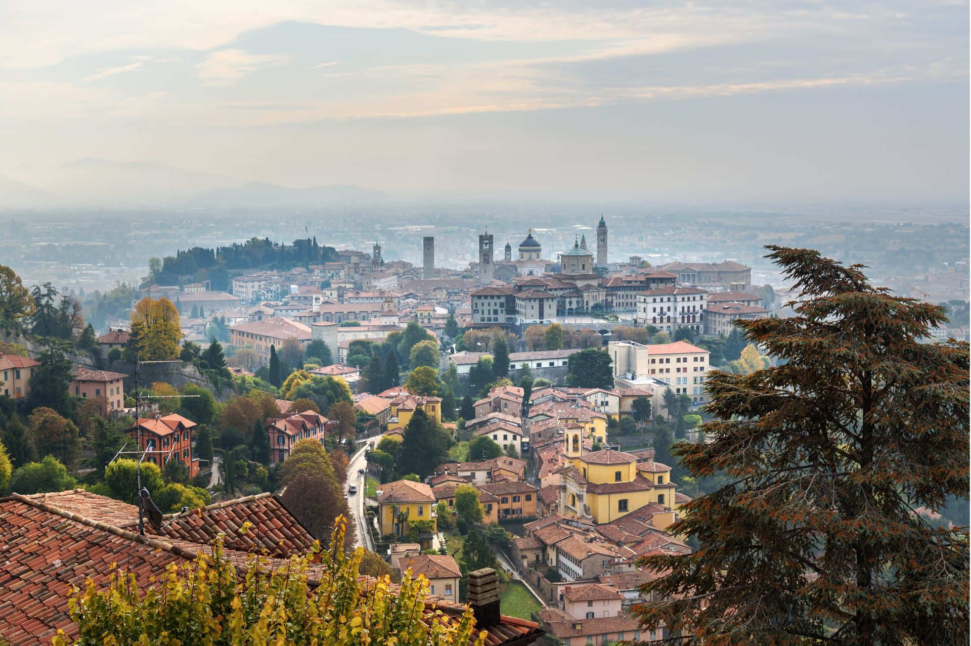 San Vigilio Overview of Bergamo