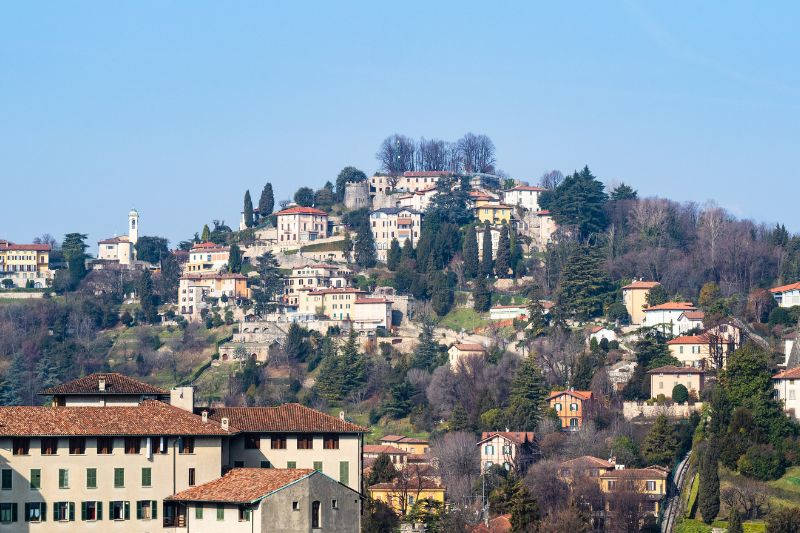 San Vigilio seen from Bergamo